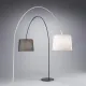 Lampadar Ideal Lux Dorsale Mpt1 Bianco E27, Alb, 286686, Italia