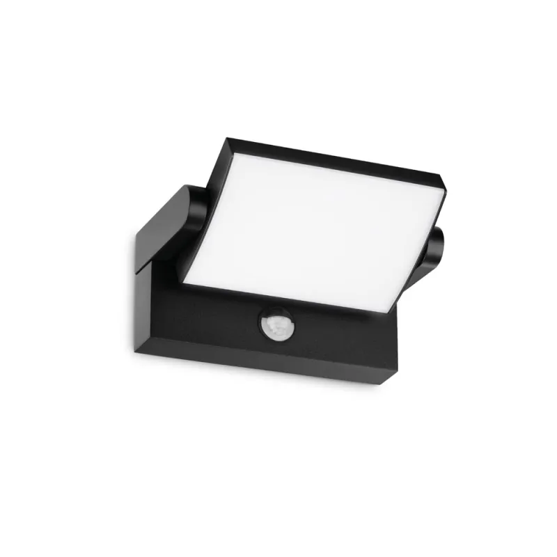 Proiector Exterior Swipe Ap Sensor Nero LED, Negru, 287737, Ideal Lux Italia