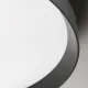 Plafoniera Baie Fly Pl D60 3000K Nero LED, Negru, 292205, Ideal Lux Italia