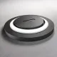 Plafoniera Baie Fly Pl D60 3000K Nero LED, Negru, 292205, Ideal Lux Italia
