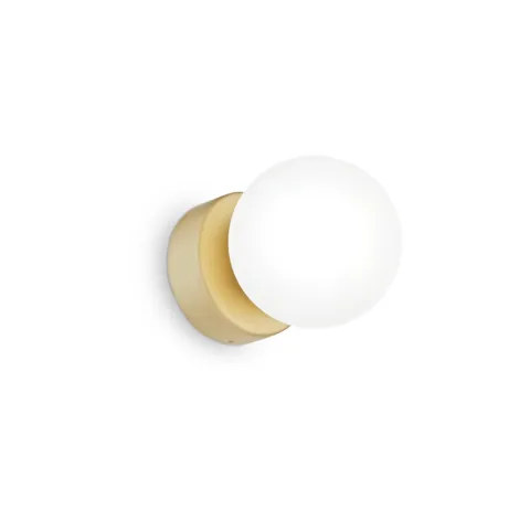 Aplica Perlage Ap1 Ottone G9, Auriu, 292410, Ideal Lux Italia