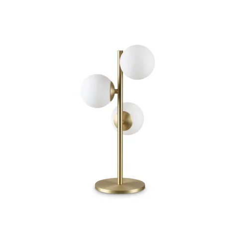 Veioza Perlage Tl3 Ottone G9, Auriu, 292472, Ideal Lux Italia