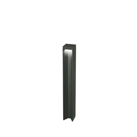 Stalp Kurt Pt Nero 4000K LED, Negru, 293172, Ideal Lux Italia