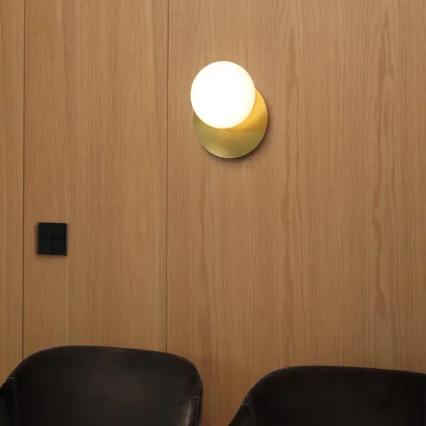 Aplica Ninfea Ap1 Ottone GX53, Auriu, 293646, Ideal Lux Italia