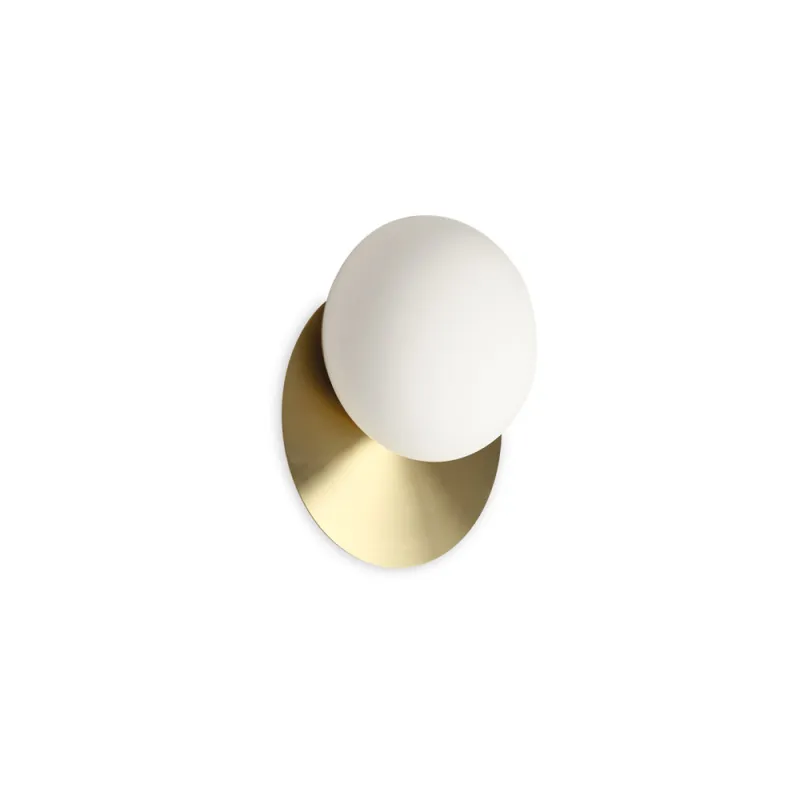 Aplica Ninfea Ap1 Ottone GX53, Auriu, 293646, Ideal Lux Italia