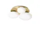 Plafoniera Ninfea Pl3 Ottone GX53, Auriu, 293660, Ideal Lux Italia