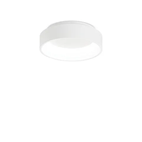 Plafoniera Ziggy Pl D30 Bianco LED, Alb, 293776, Ideal Lux Italia
