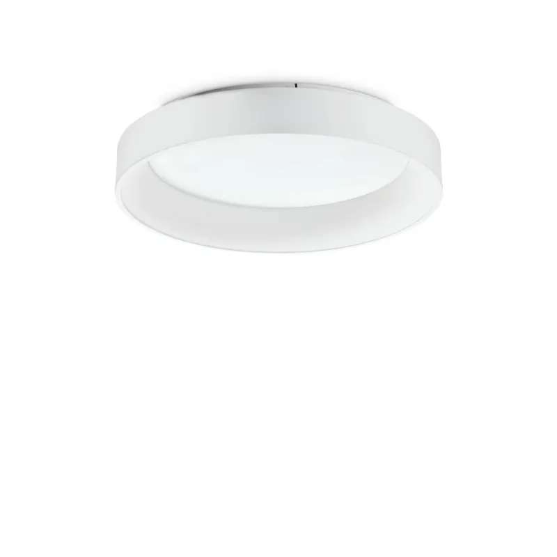 Plafoniera Ziggy Pl D60 Bianco LED, Alb, 293790, Ideal Lux Italia