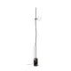 Lampadar Eva Pt1 Nero E27, Negru, 295213, Ideal Lux Italia