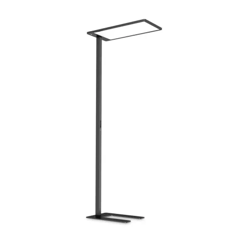 Lampadar Comfort Pt 3000K Nero LED, Negru, 296678, Ideal Lux Italia