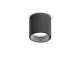 Downlight Aplicat Circular Dot Pl 3000K Nero LED, Negru, 299402, Ideal Lux Italia