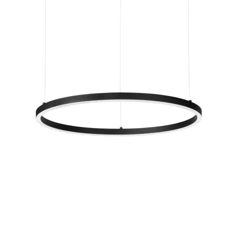 Suspensie Oracle Slim Sp D070 Round 4000K On-Off Bk LED, Negru, 304410, Ideal Lux Italia