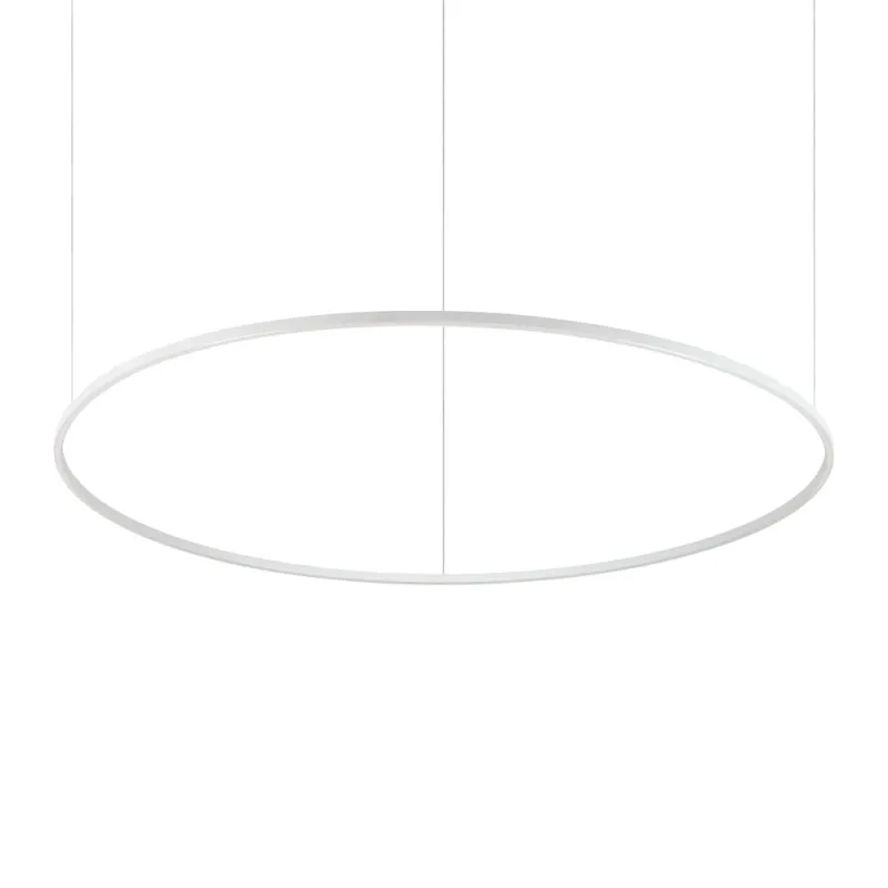 Suspensie Oracle Slim Sp D150 Round 3000K Dali Wh LED, Alb, 304465, Ideal Lux Italia