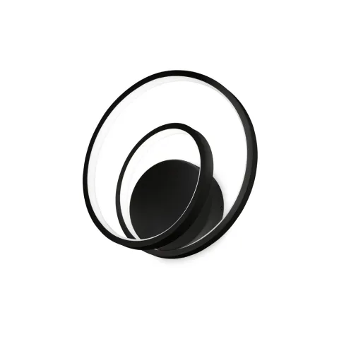 Aplica Oz Ap Dali Nero LED, Negru, 304496, Ideal Lux Italia