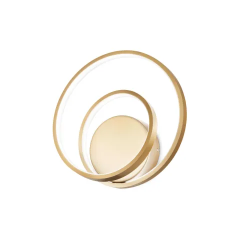Aplica Oz Ap Dali Ottone LED, Auriu, 304502, Ideal Lux Italia