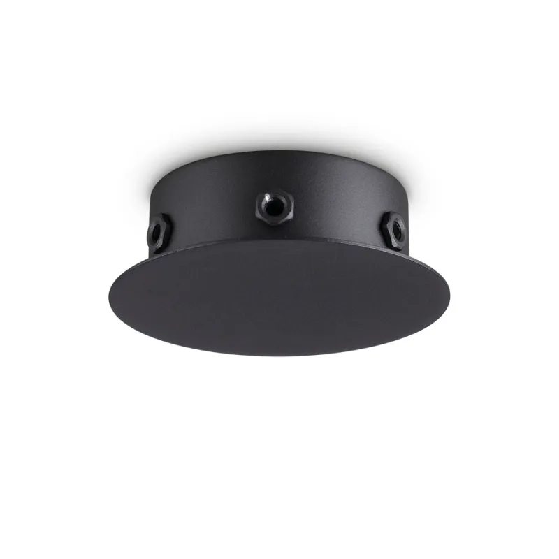 Baza pt Suspensie Rosone Magnetico 6 Luci Nero Negru, 307077, Ideal Lux Italia