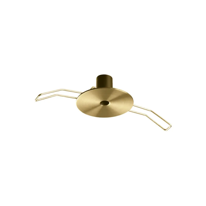 Baza pt Suspensie Rosone Recessed Ottone Brunito Auriu, 307121, Ideal Lux Italia