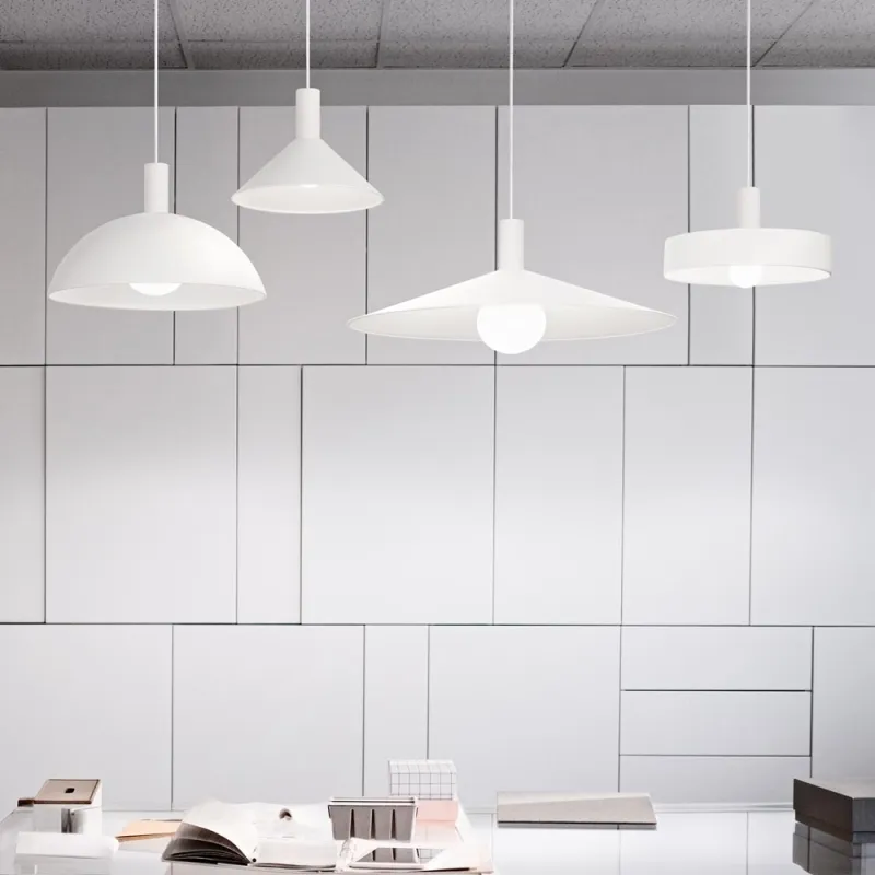 Abajur pt Mix Mix Up Shade Cono Small Bianco Alb, 307428, Ideal Lux Italia