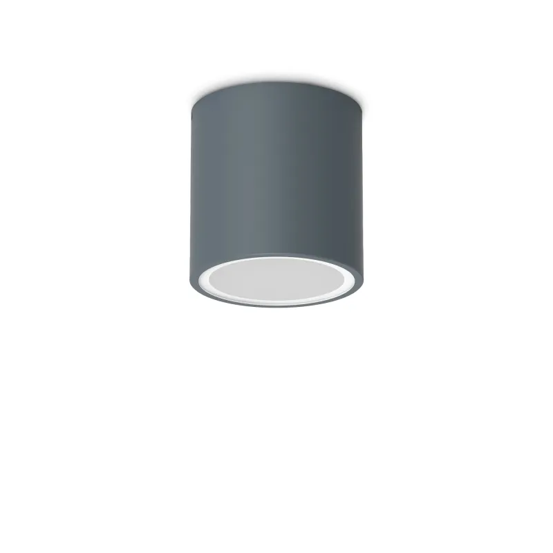 Plafoniera Exterior 318110 Techo Pl1 Round D09 Ideal Lux, Modern, Gu10