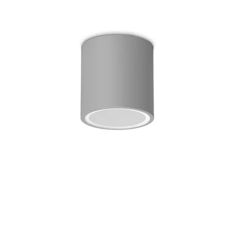 Plafoniera Exterior 342726 Techo Pl1 Round D09 Ideal Lux, Modern, Gu10