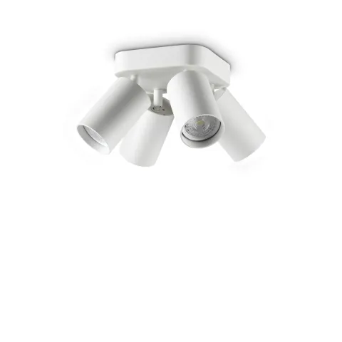 Plafoniera 367439 Dynamite Pl4 Round Ideal Lux, Modern, Gu10