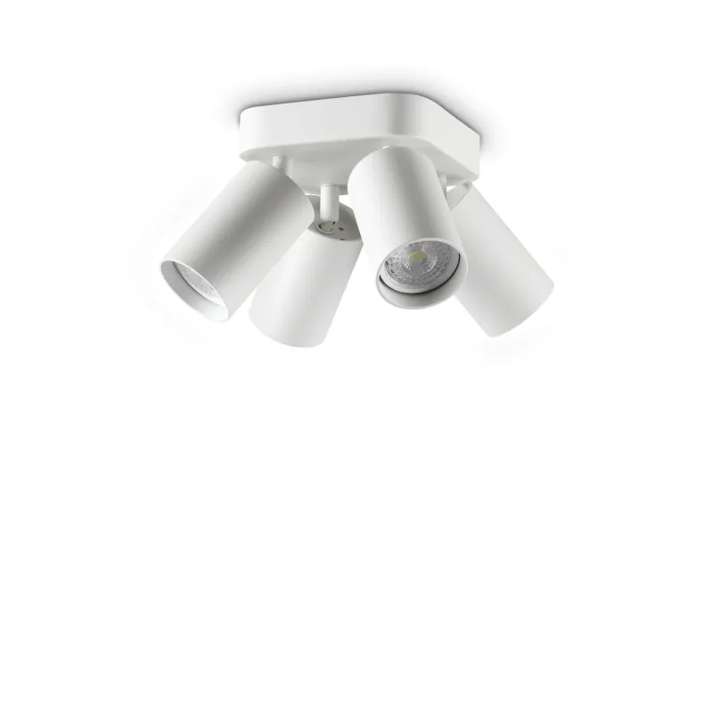 Plafoniera 367439 Dynamite Pl4 Round Ideal Lux, Modern, Gu10