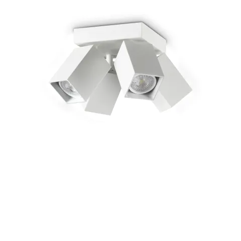 Plafoniera 367446 Dynamite Pl4 Square Ideal Lux, Modern, Gu10