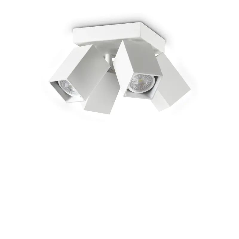 Plafoniera 367446 Dynamite Pl4 Square Ideal Lux, Modern, Gu10