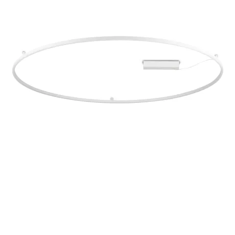 Plafoniera 370361 Oracle Slim Pl D150 Round 3000K On-Off Bi Ideal Lux, Modern, Led