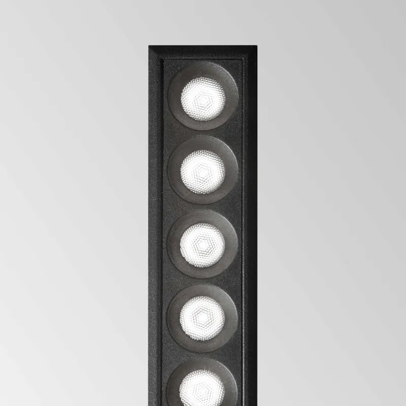 Downlight Lika Fi Slim 20w 3000k LED, Negru, 305837, Ideal Lux Italia