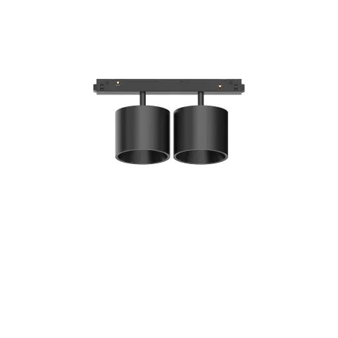 Downlight pe Sina Magnetica Magnetica Ego Track Double Big 20w 3000k On-off LED, Negru, 316307, Ideal Lux Italia