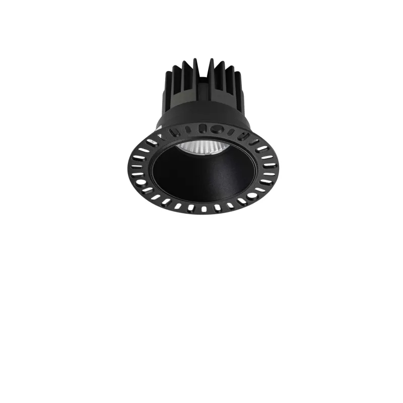 Downlight Incastrat Circular Game Trimless Round 11w 3000k LED, Negru, 319650, Ideal Lux Italia