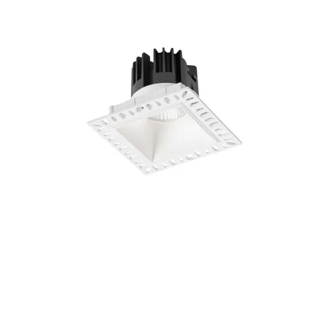 Downlight Incastrat Patrat Game Trimless Square 11w 3000k LED, Alb, 319681, Ideal Lux Italia