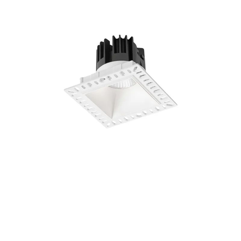 Downlight Incastrat Patrat Game Trimless Square 11w 3000k LED, Alb, 319681, Ideal Lux Italia