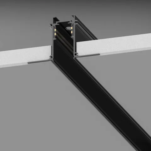 Sina Magnetica Aplicata Ego Profile Recessed Easy 2000 Mm Negru, 320496, Ideal Lux Italia