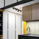 Plafoniera Rudy Pl4 Square GU10, Negru, 321523, Ideal Lux Italia