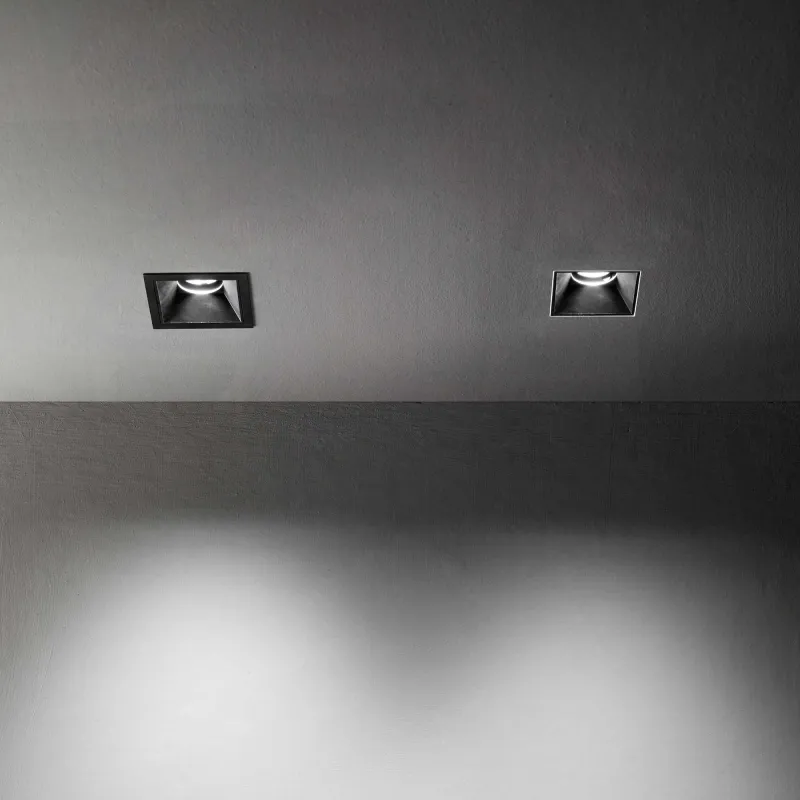 Accesoriu Spot Zeus Frame Trim Square 13w Negru, 323534, Ideal Lux Italia