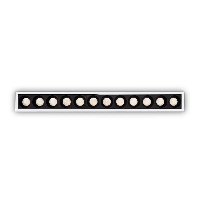 Downlight Lika Fi Slim 10w 3000k LED, Alb, 327501, Ideal Lux Italia