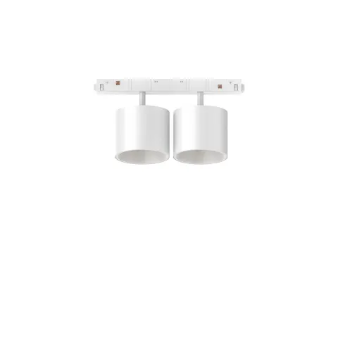Downlight pe Sina Magnetica Magnetica Ego Track Double Big 20w 3000k On-off LED, Alb, 327549, Ideal Lux Italia