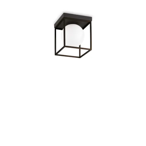 Plafoniera Lingotto Pl1 E14, Negru, 327853, Ideal Lux Italia