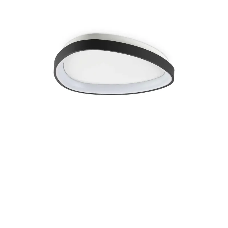 Plafoniera Gemini Pl D042 On-off LED, Negru, 328027, Ideal Lux Italia