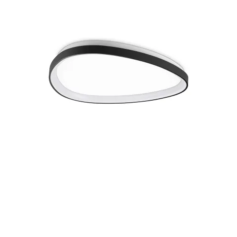 Plafoniera Gemini Pl D061 On-off LED, Negru, 328058, Ideal Lux Italia