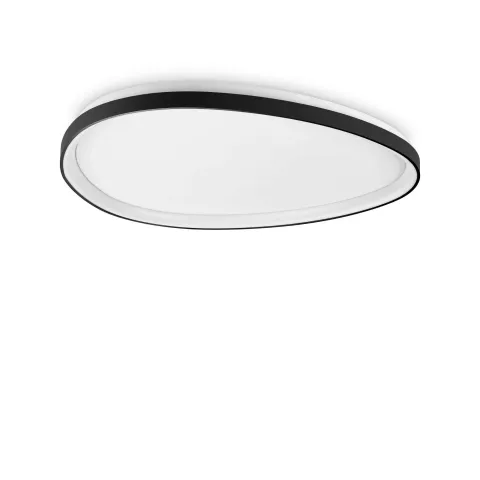 Plafoniera Gemini Pl D081 On-off LED, Negru, 328089, Ideal Lux Italia
