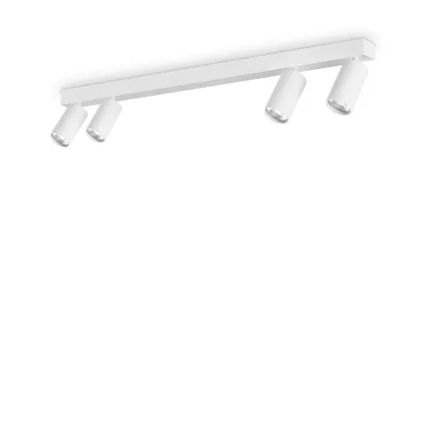 Lustra Spot Profilo Pl4 GU10, Alb, 328188, Ideal Lux Italia