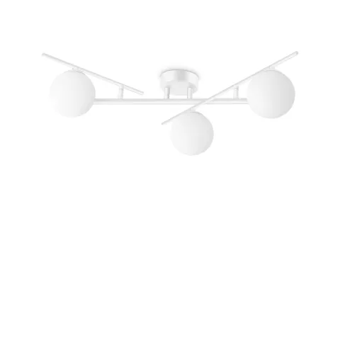 Lustra Plafon Atlas Pl3 G9, Alb, 328201, Ideal Lux Italia