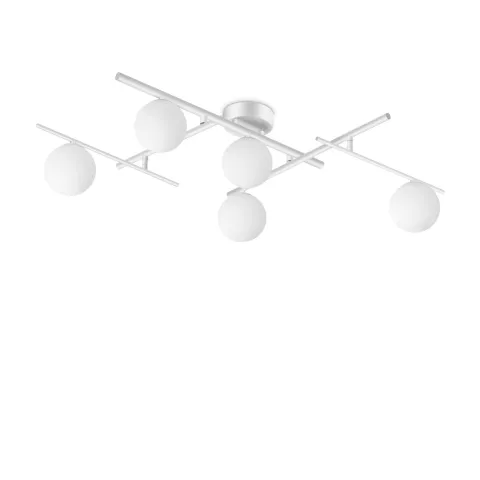 Lustra Plafon Atlas Pl5 G9, Alb, 328225, Ideal Lux Italia
