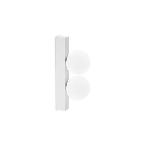 Aplica Ping Pong Ap2 LED, Alb, 328270, Ideal Lux Italia