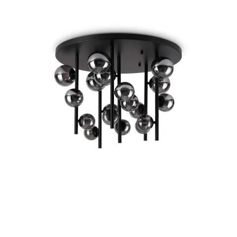 Lustra Plafon Perlage Pl18 G9, Gri, 328386, Ideal Lux Italia