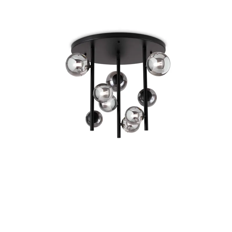 Lustra Plafon Perlage Pl9 G9, Gri, 328416, Ideal Lux Italia