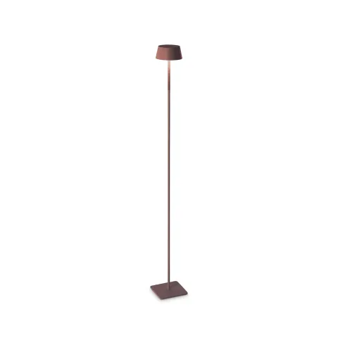 Lampadar Exterior Pure Pt LED, Cafea, 328508, Ideal Lux Italia